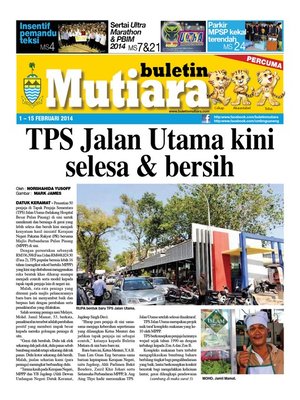 cover image of Buletin Mutiara 1-15 Feb 2014